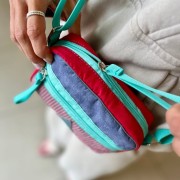 Torebka Candy Lollipop Mint tył z kieszenią zewnętrzną